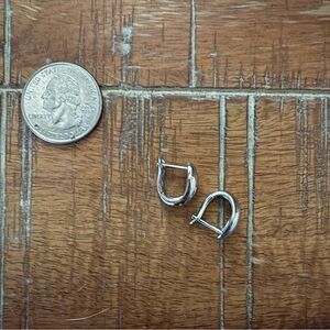 sterling silver hoops